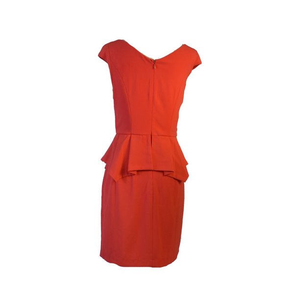 Pink Peplum Dress - Picture 3 of 11